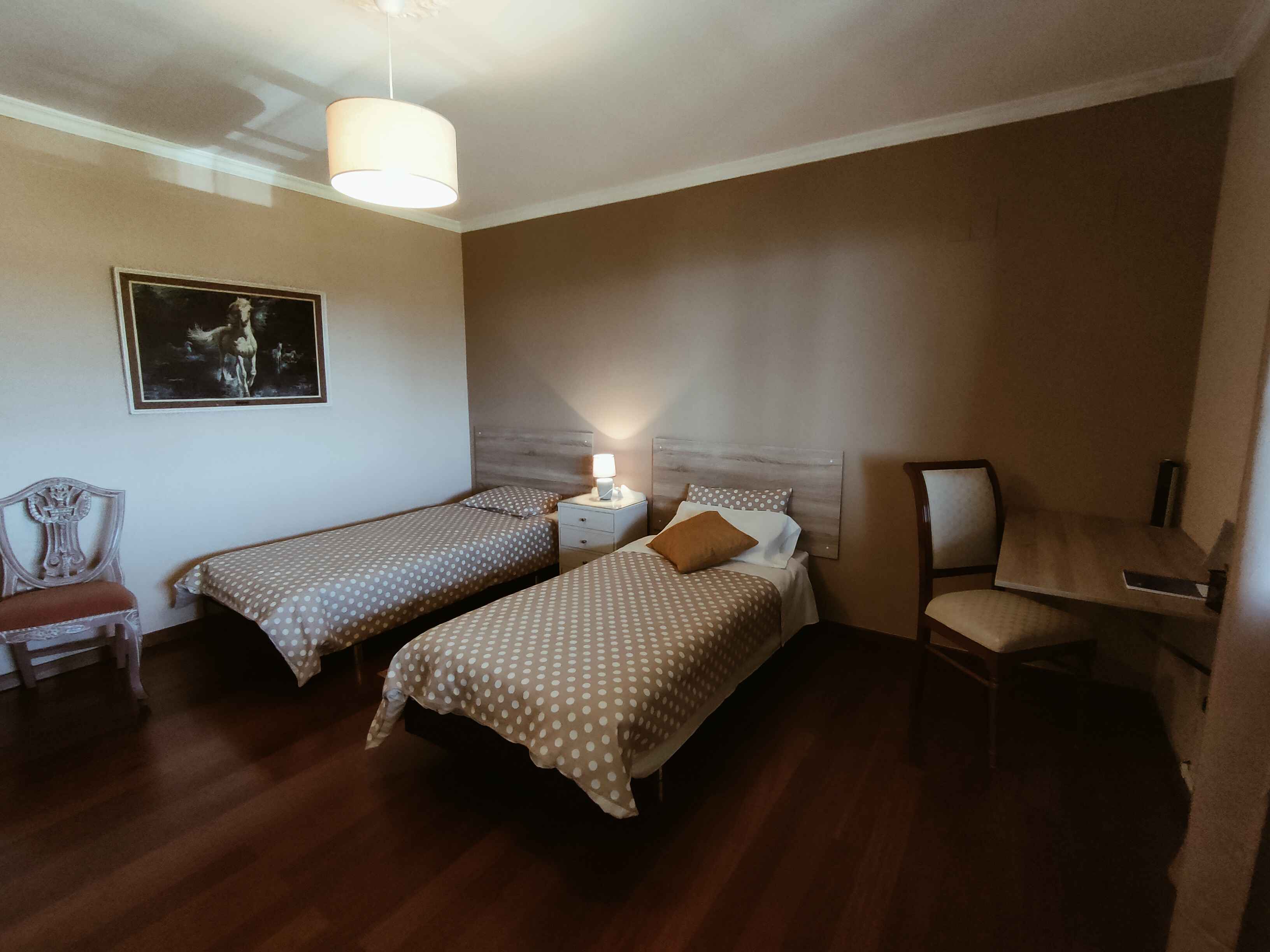 Desk, SINGLE use, large wardrobe, high-speed WiFi, sufficient WorkSpace, towels, bed linen, perfect hosts, shared activities, ...